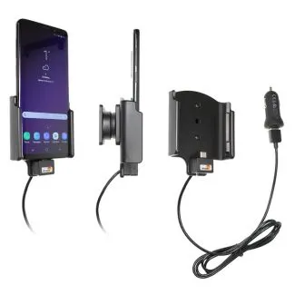 Brodit Aktiv Mobilholder med cigar adapter til Samsung Galaxy S9+ - 721039