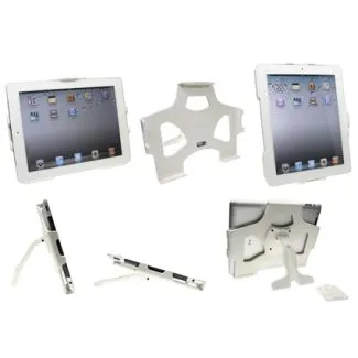 Brodit Apple iPad 2 (New 3td, 4th Gen) Multistand Hvid - 215486*