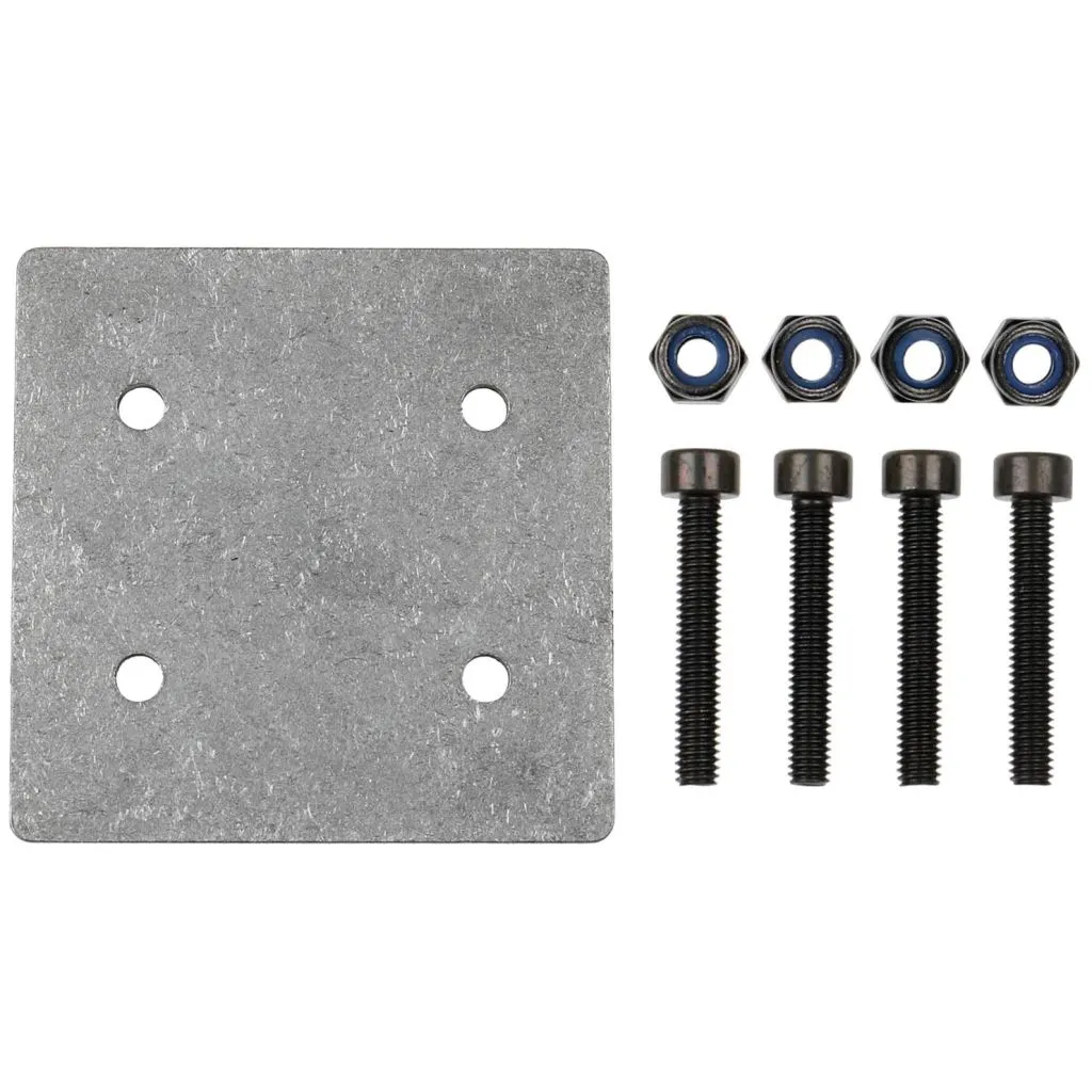 Brodit monteringsplade - 3mm metal - 100370