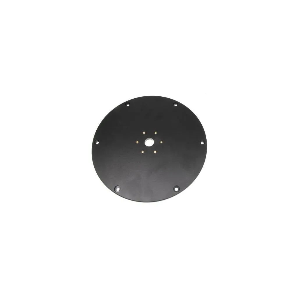 Brodit Rund monteringsplade Piedestal mount m. kabelgennemgang - 250mm - 215795