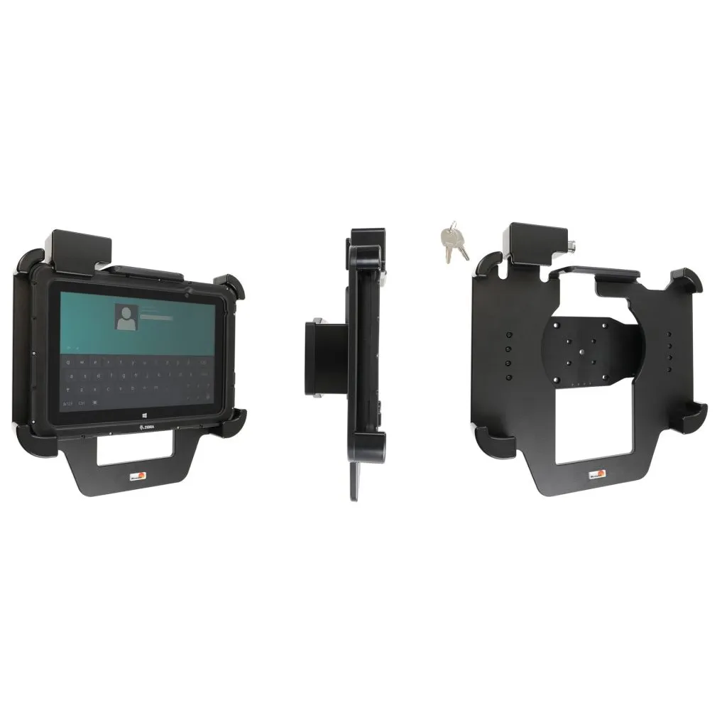 Brodit Holder med lås og nøgler til Pepperl+Fuchs Tab-IND 10/Zebra ET56 10.1/Zebra ET55 10.1/Zebra ET51 10.1/Zebra ET50 10.1 - 216126