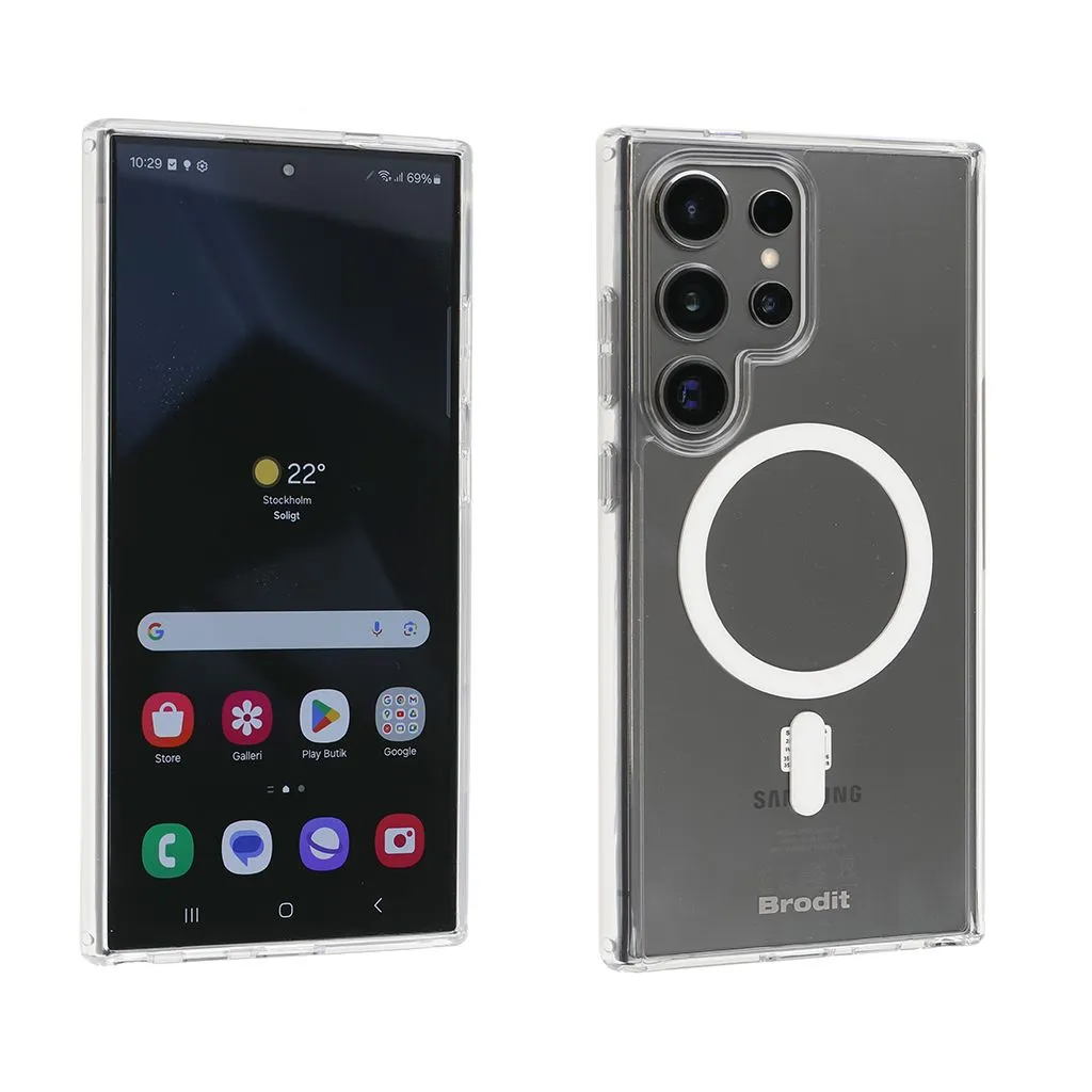 Brodit Magnetic Hybrid Case Samsung Galaxy S24 Ultra