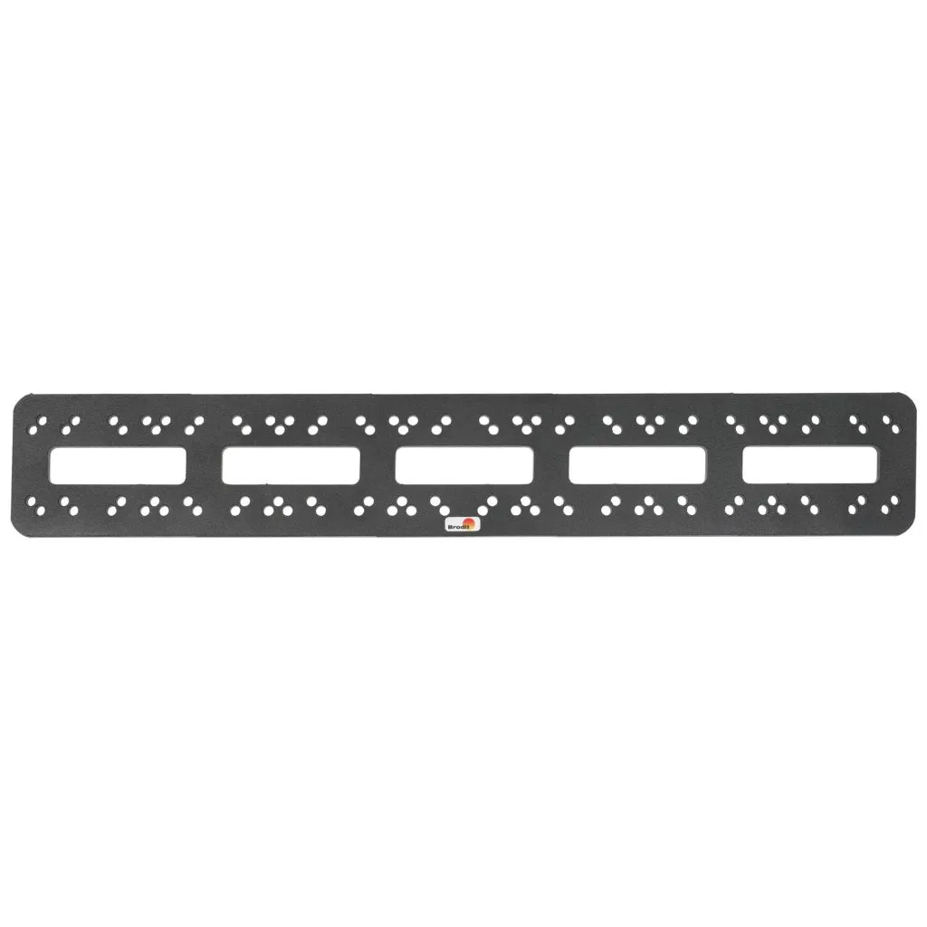 Brodit AMPS Monterings Metal plade 380 x 60mm - 216443