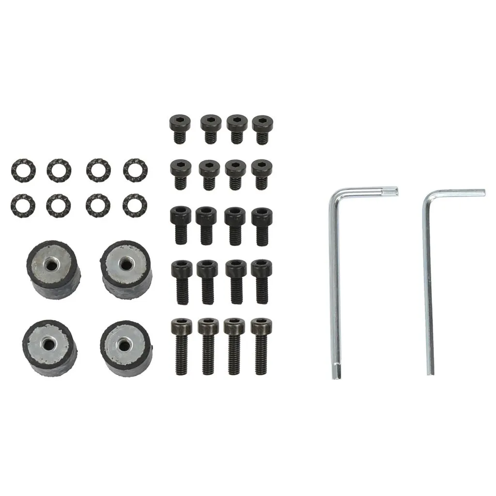 Brodit vibrations dæmpere 4 stk. inkl. skruer op til 1500g - 217109