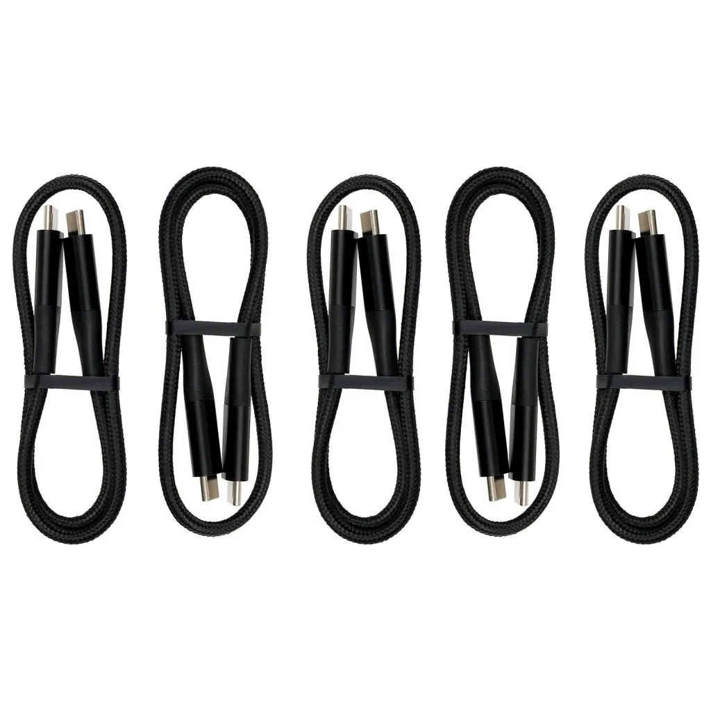 Brodit USB-C/USB-C Datakabler- 30cm - 5 stk