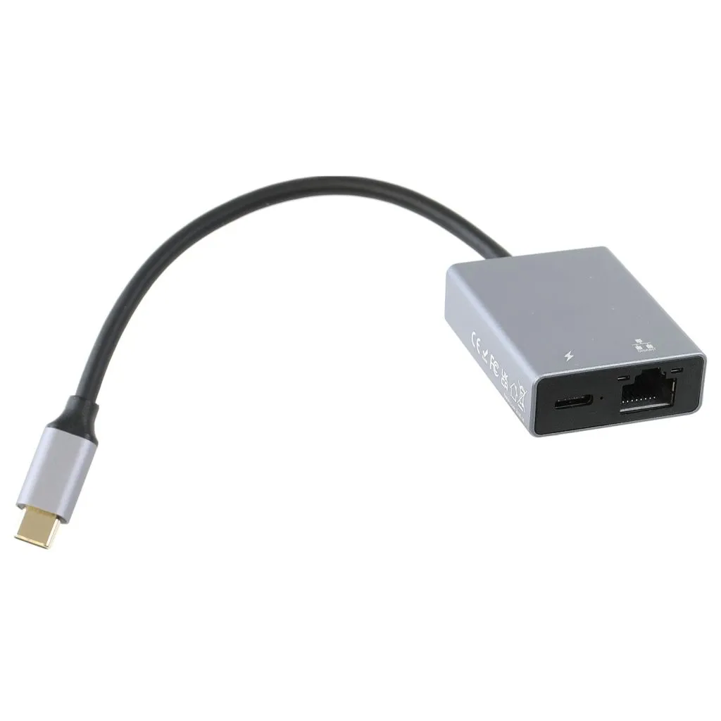 Brodit USB-C Hub med PD 100W og 1.000 Mbps Ethernet - 217186