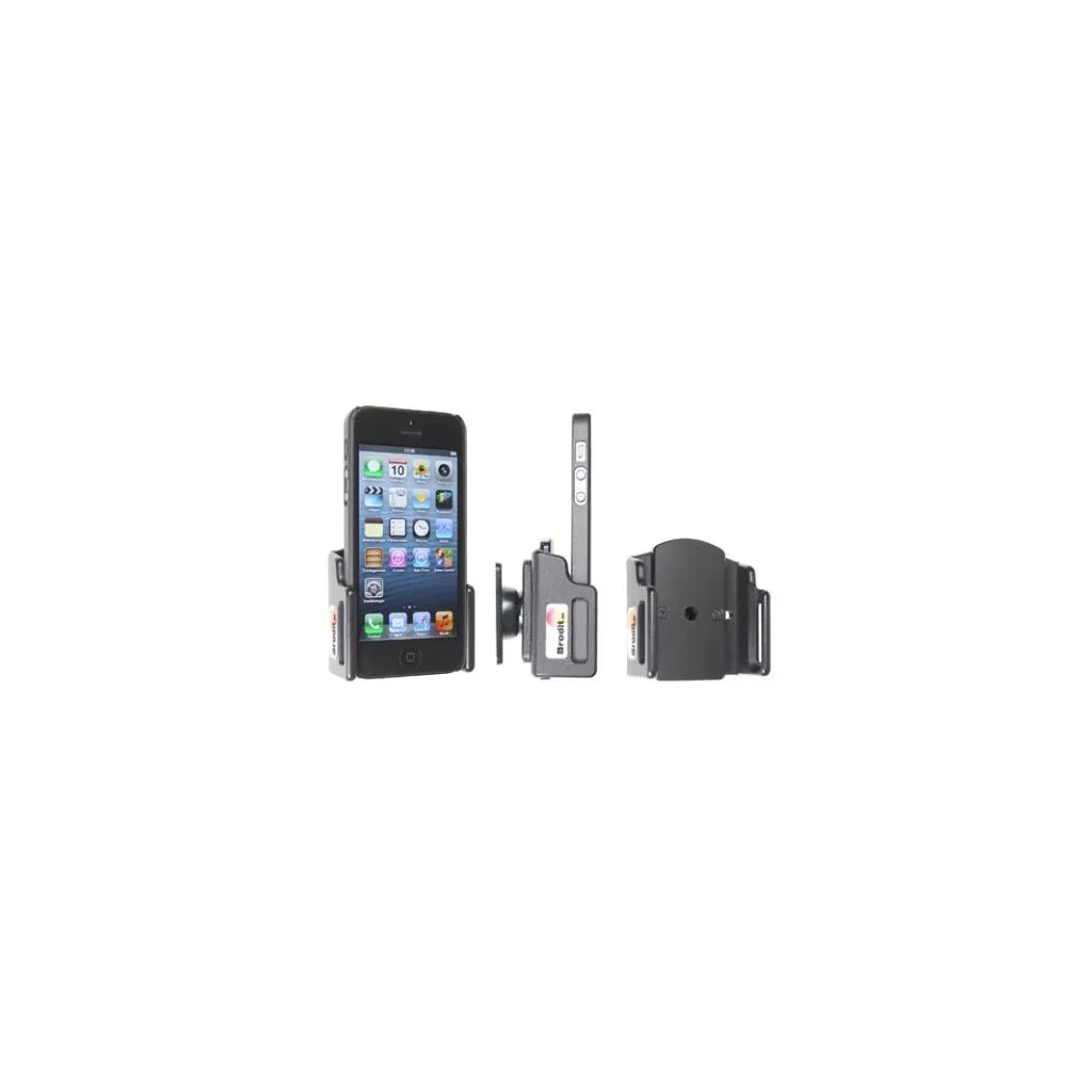 Brodit Passiv mobilholder til Apple iPhone 5/5S/5C/SE m. Beskyttelsescover B:49-63 D:6-10 - 511431