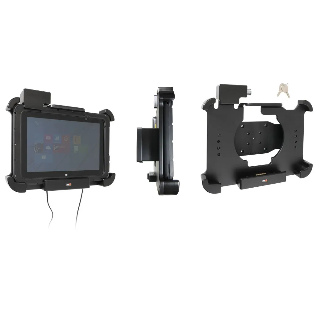 Brodit Gennemgangsholder til Zebra ET50/ET51/ET55/ET56 10.1 m. Lås/nøgle