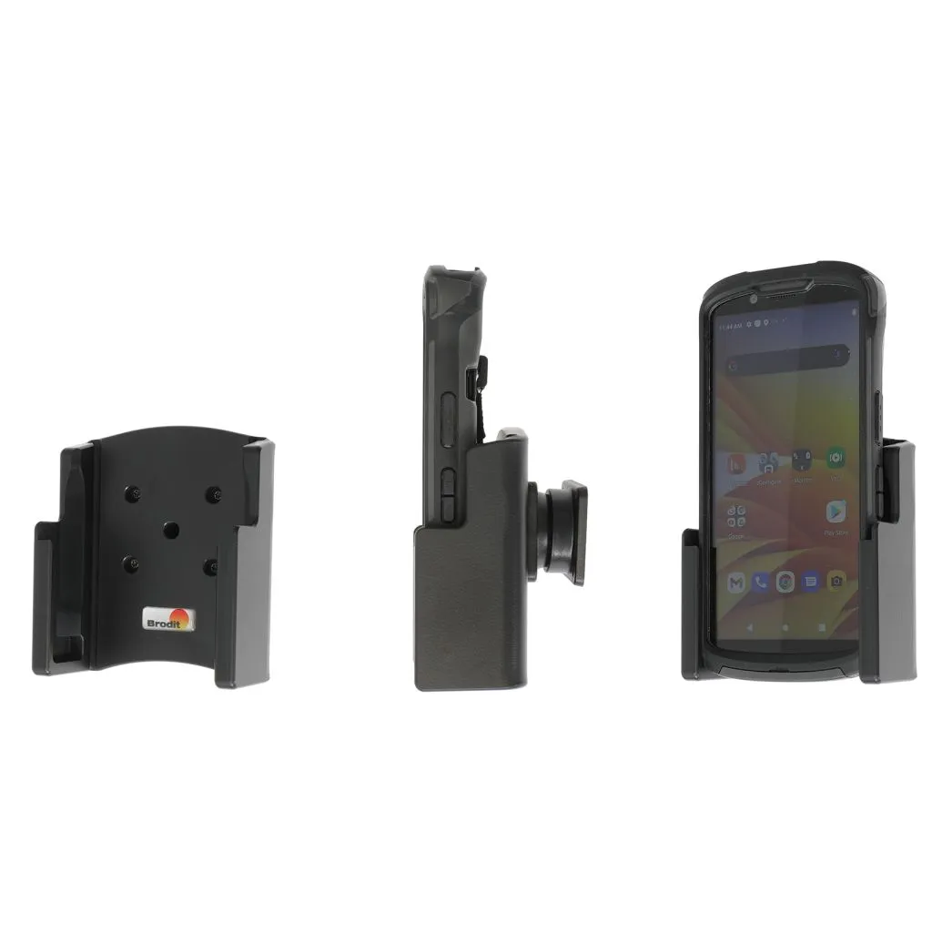 Brodit Passiv mobilholder til Zebra FR55/TC53/TC58 m. orignal rugged boot
