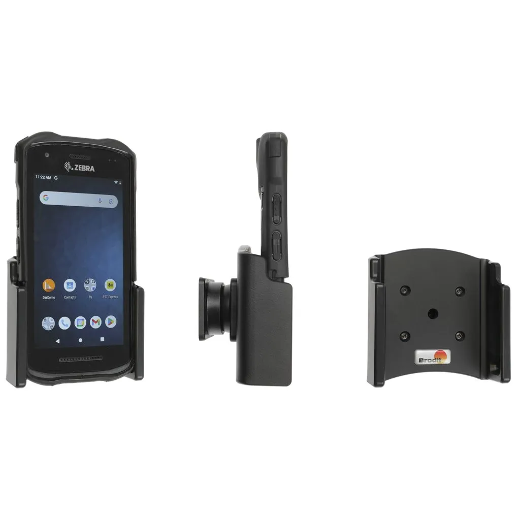 Brodit Passiv Holder til Zebra TC21/TC26 med Mobilis case no 065001 - 711350