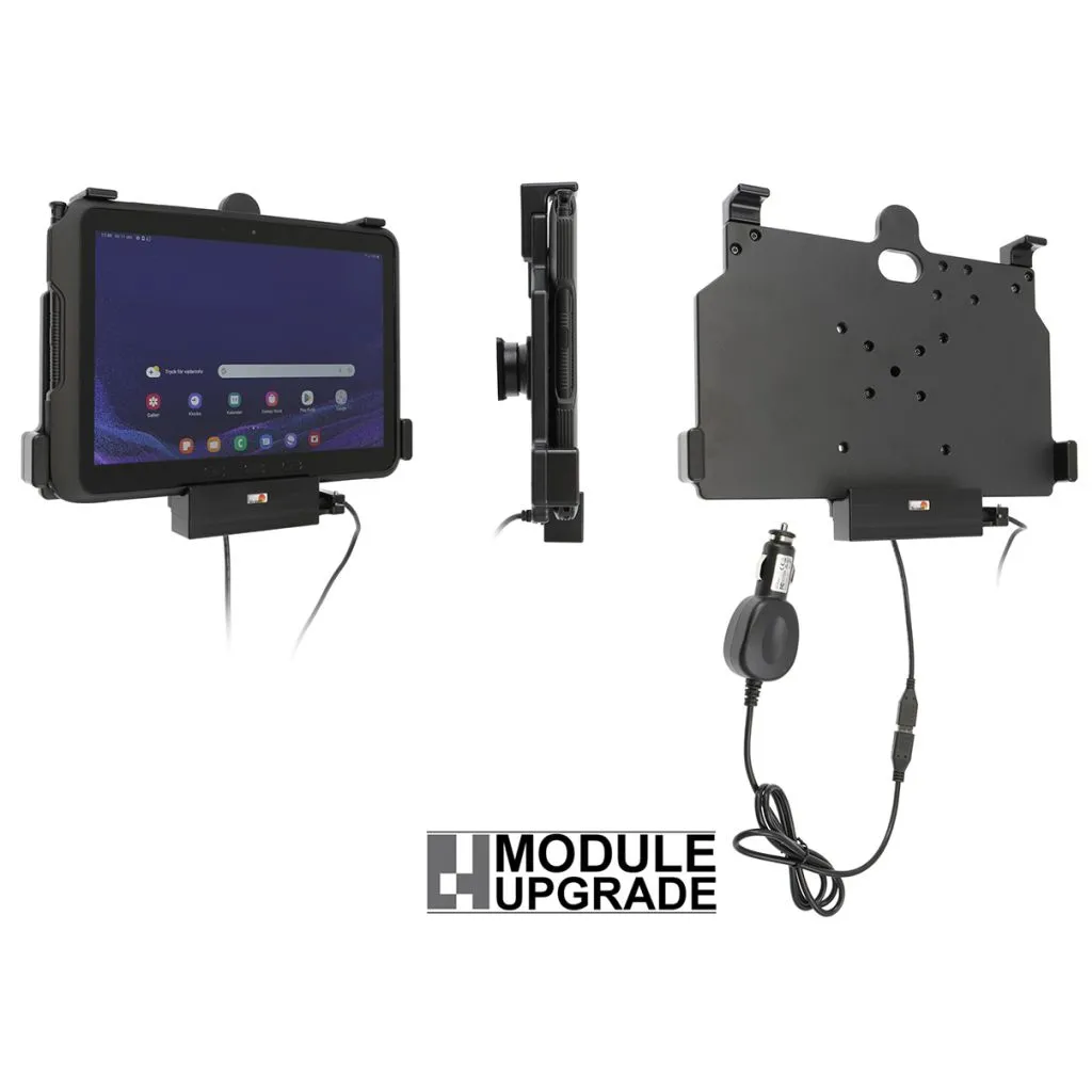 Brodit Aktiv Holder med cigaradaptor til Samsung Galaxy Tab Active 4 Pro SM-T630/SM-T636 - 712329