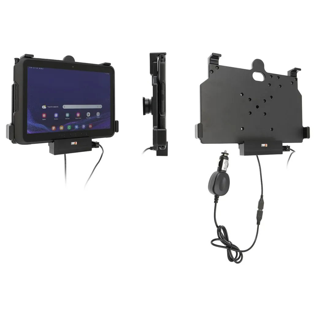 Brodit Aktiv Holder m. Cig-plug USB-Host Type A Samsung Galaxy Tab Active 5 Pro