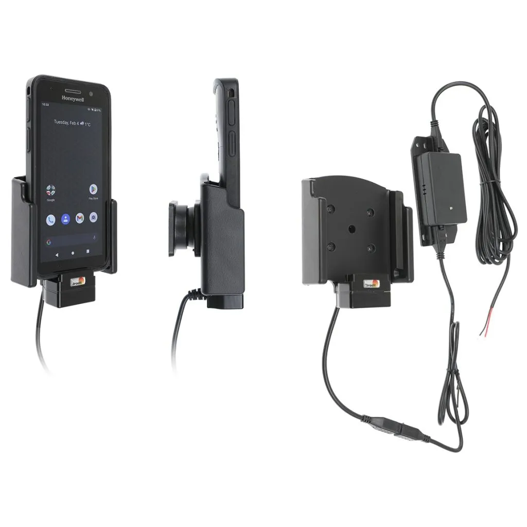 Brodit Faststrøms Aktiv Holder til Honeywell CT30XP/CT37 m.. original Boot/skin - 713420