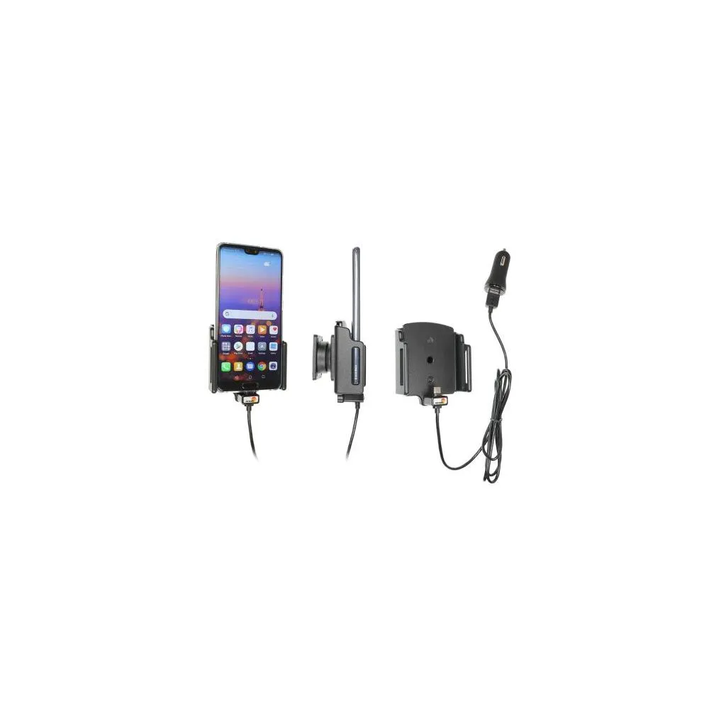 Brodit Aktiv Mobilholder m. USB adapter til Huawei P20/P20 Pro B:70-83 D:2-10mm - 721062*
