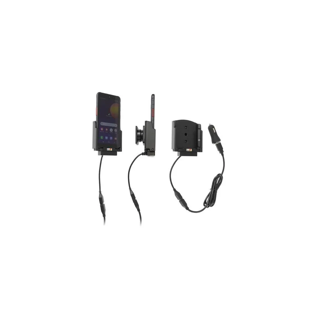 Brodit Aktiv Mobilholder med cigar adapter og easy switch til Samsung Galaxy Xcover 5 - 721243