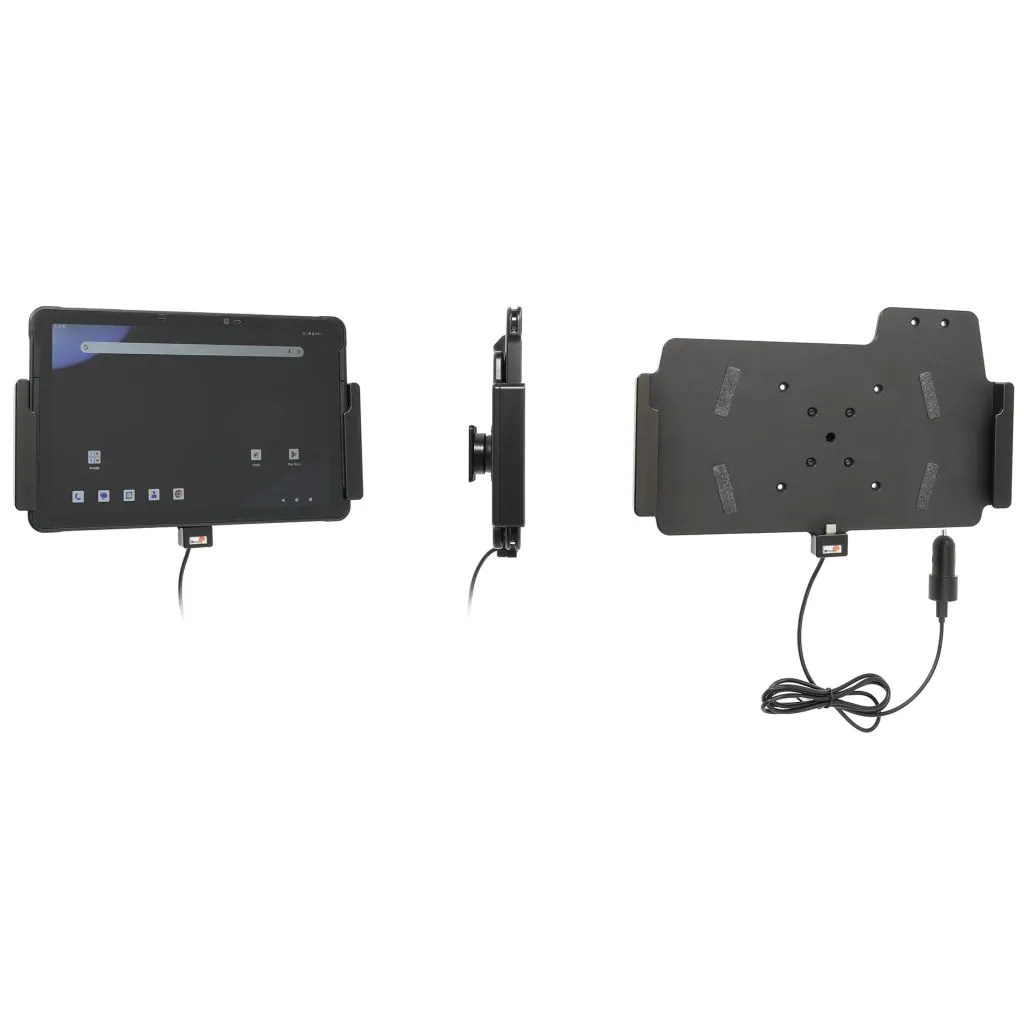 Brodit aktiv holder med USB-C, cig-plug til Point Mobile TR54 – VESA 75 - 721474