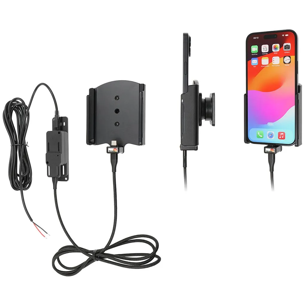 Brodit Faststrøms Aktiv Holder til Apple iPhone 15 Plus