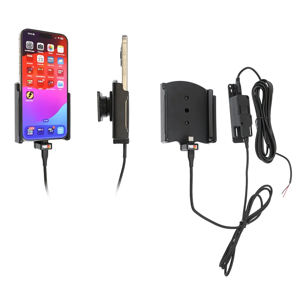 Brodit Faststrøms Aktiv Holder til Apple iPhone 15 Pro Max - 727375