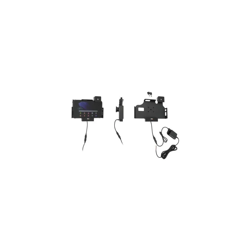 Brodit Faststrøms Aktive holder Samsung Galaxy Tab Active 2 /Active 3/Active 5 m. lås og nøgle - 736224*
