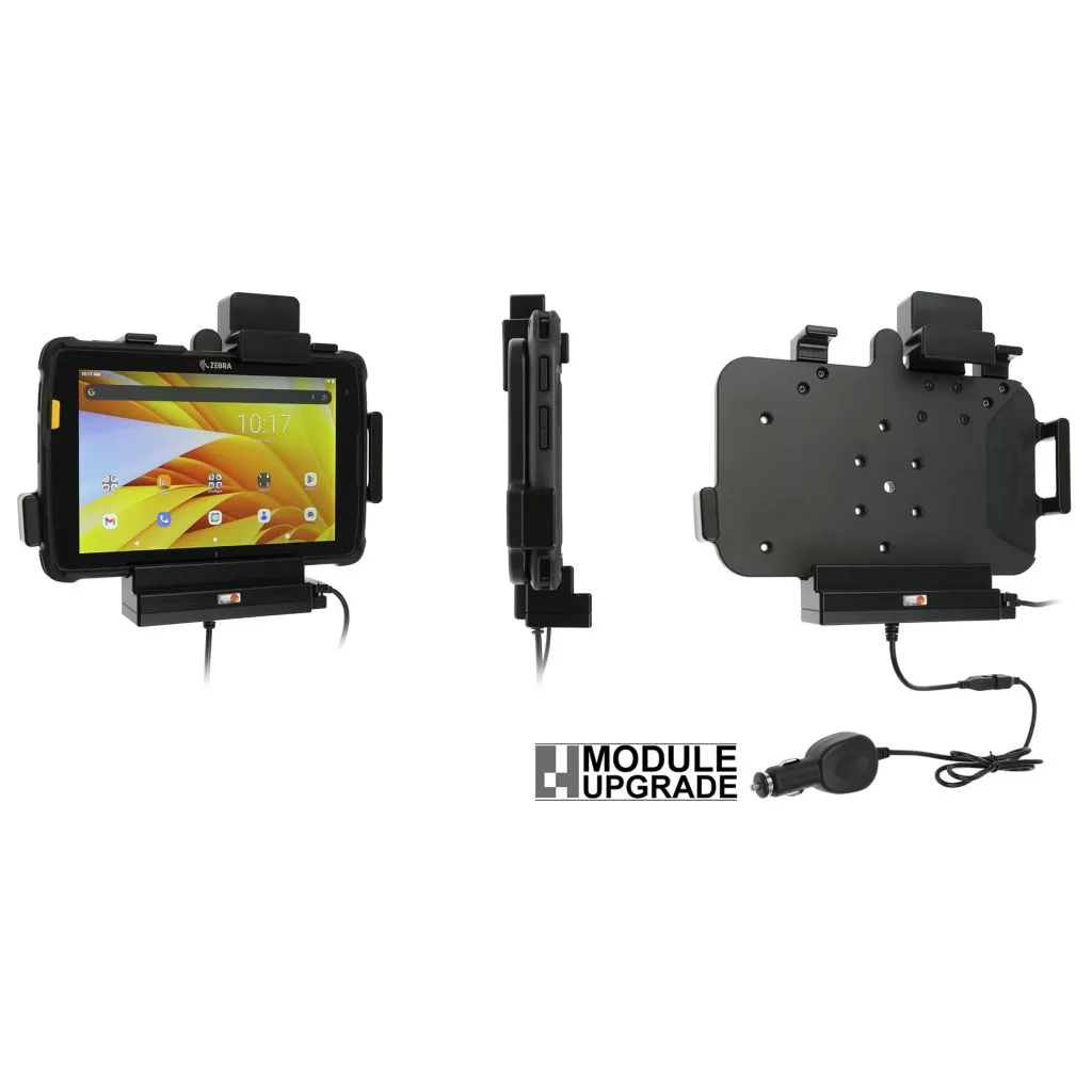 Brodit Aktiv Holder med cigarstik og lås til Zebra ET45 8 og Zebra ET40 8 - 746324