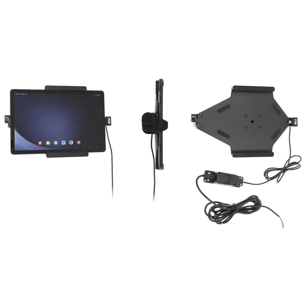 Brodit Faststrøms Aktiv Tablet Holder til Samsung Galaxy Tab A9+ m. lås - 747389