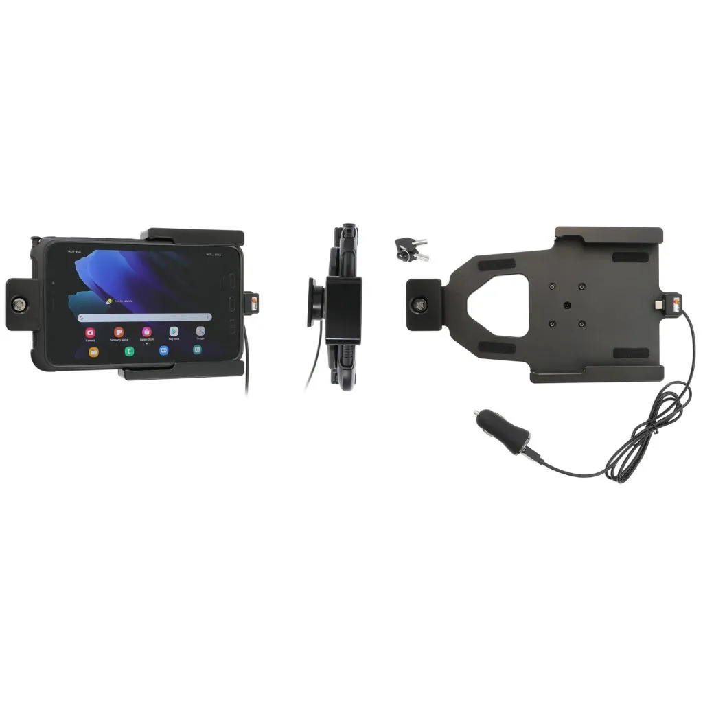 Brodit Aktiv Tablet Holder Samsung Galaxy Tab Active 2/Active 3 m. lås og nøgler - 752002