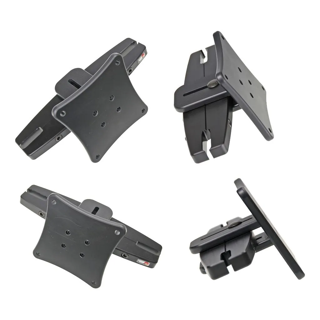 Brodit Nakkestøtte Monteringsbeslag - Vesa 75x75mm, 123-183 mm.