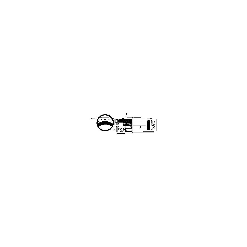 Brodit Proclip Monteringsbeslag - Volkswagen Caravelle 96-03 og T4 Transporter/Pickup 96-02