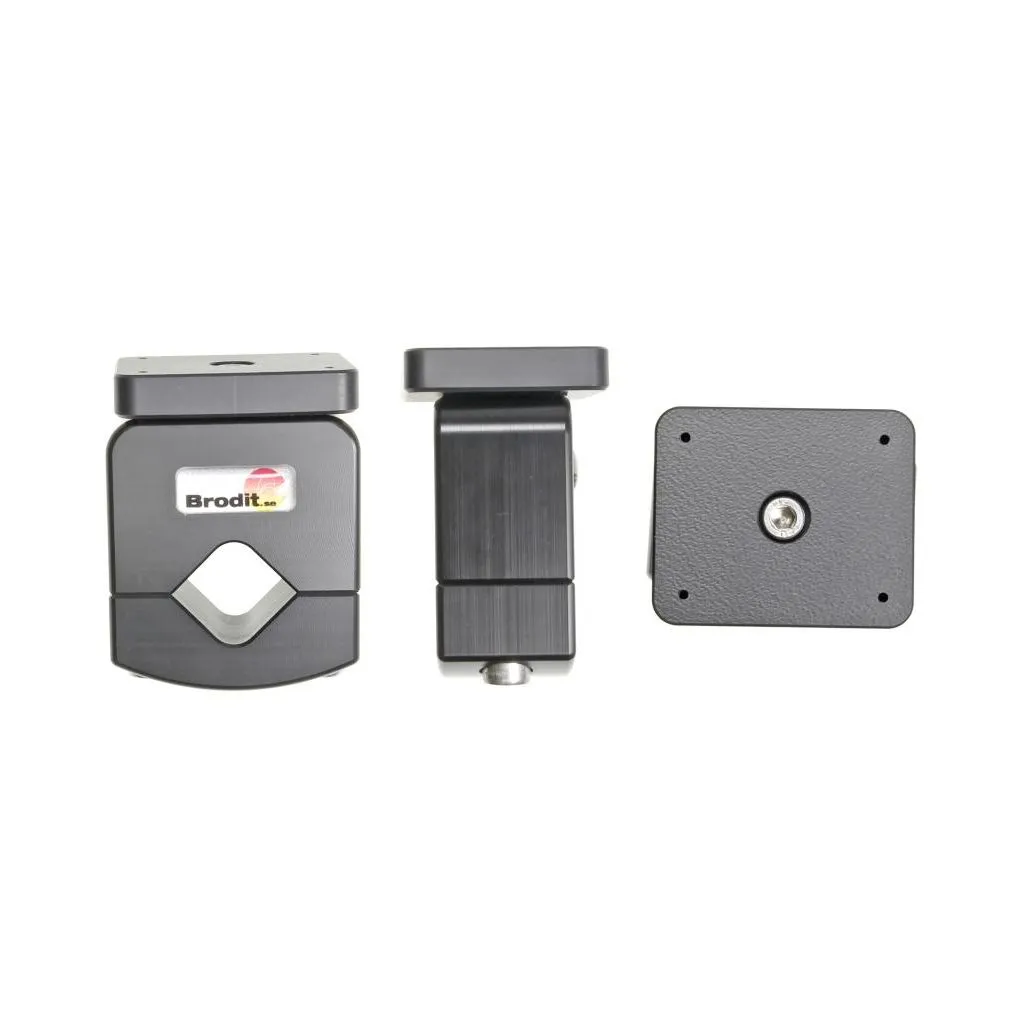 Brodit Rørfæste diameter 19-30mm m. monteringsplade - Passer til flere modeller