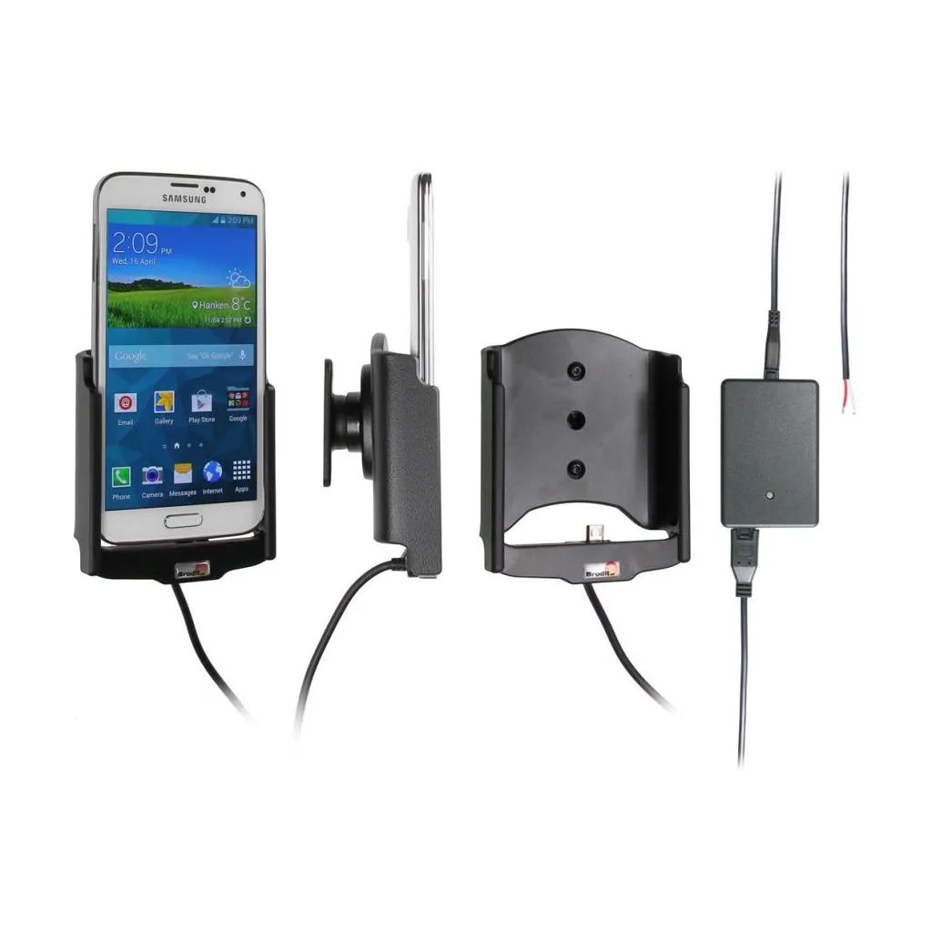 Brodit Faststrøms Aktiv mobilholder til Samsung Galaxy S5 G900 - 513623