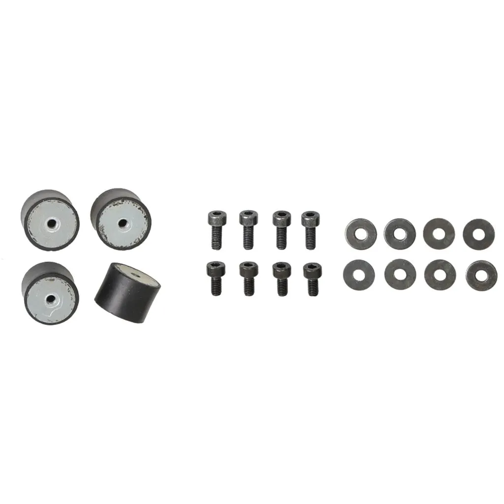 Brodit vibrations dæmpere 4 stk. inkl. skruer op til 4000g - 216171